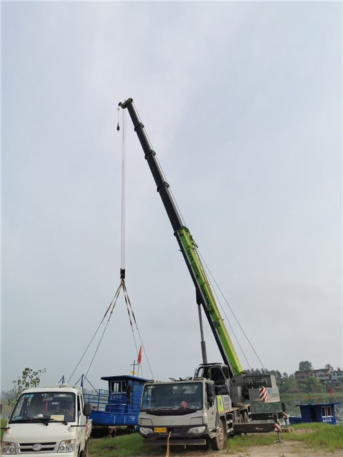 秦州区桥梁建设吊装案例